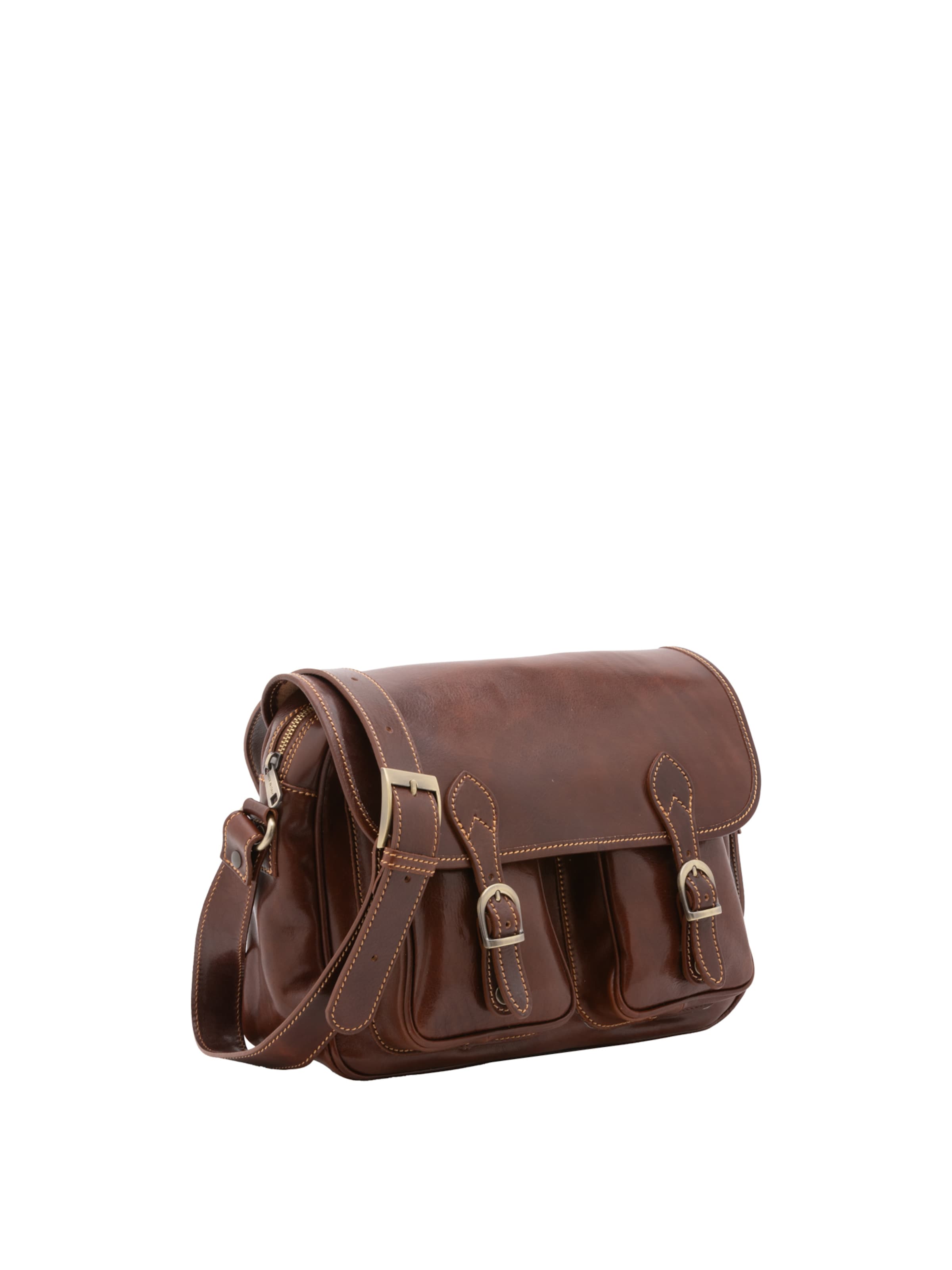 Viola Castellani Crossbody Bag in Brown: front
