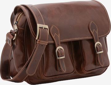 Viola Castellani Crossbody Bag in Brown: front