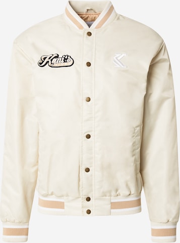 smėlio Karl Kani Demisezoninė striukė 'Diner': priekis