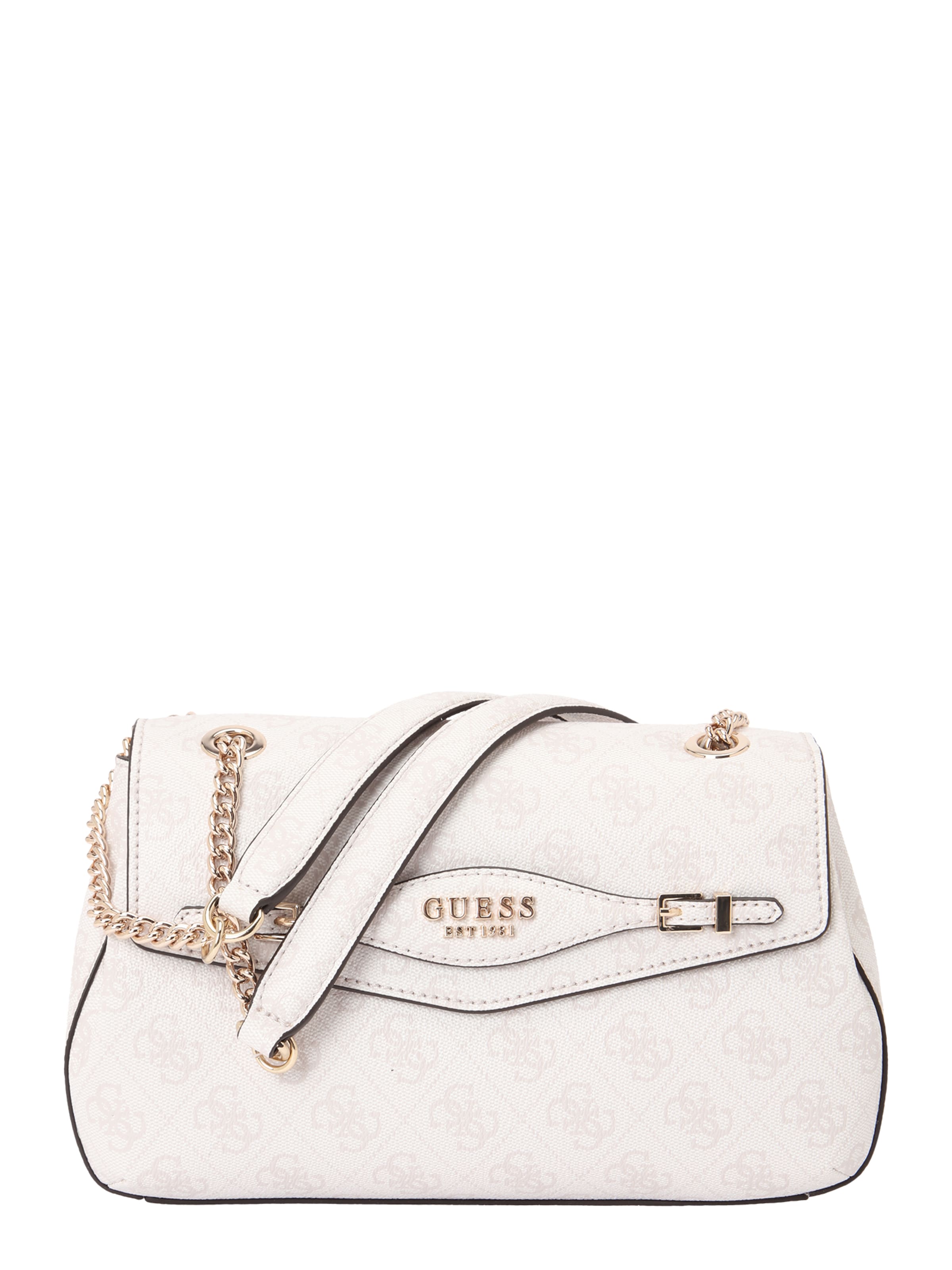 GUESS Válltáskák 'KATYA CONVERTIBLE XBODY FLAP' - fehér: elől