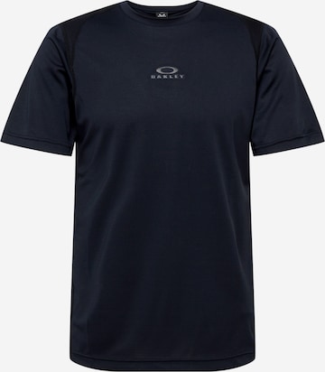 OAKLEYTehnička sportska majica - crna boja: prednji dio