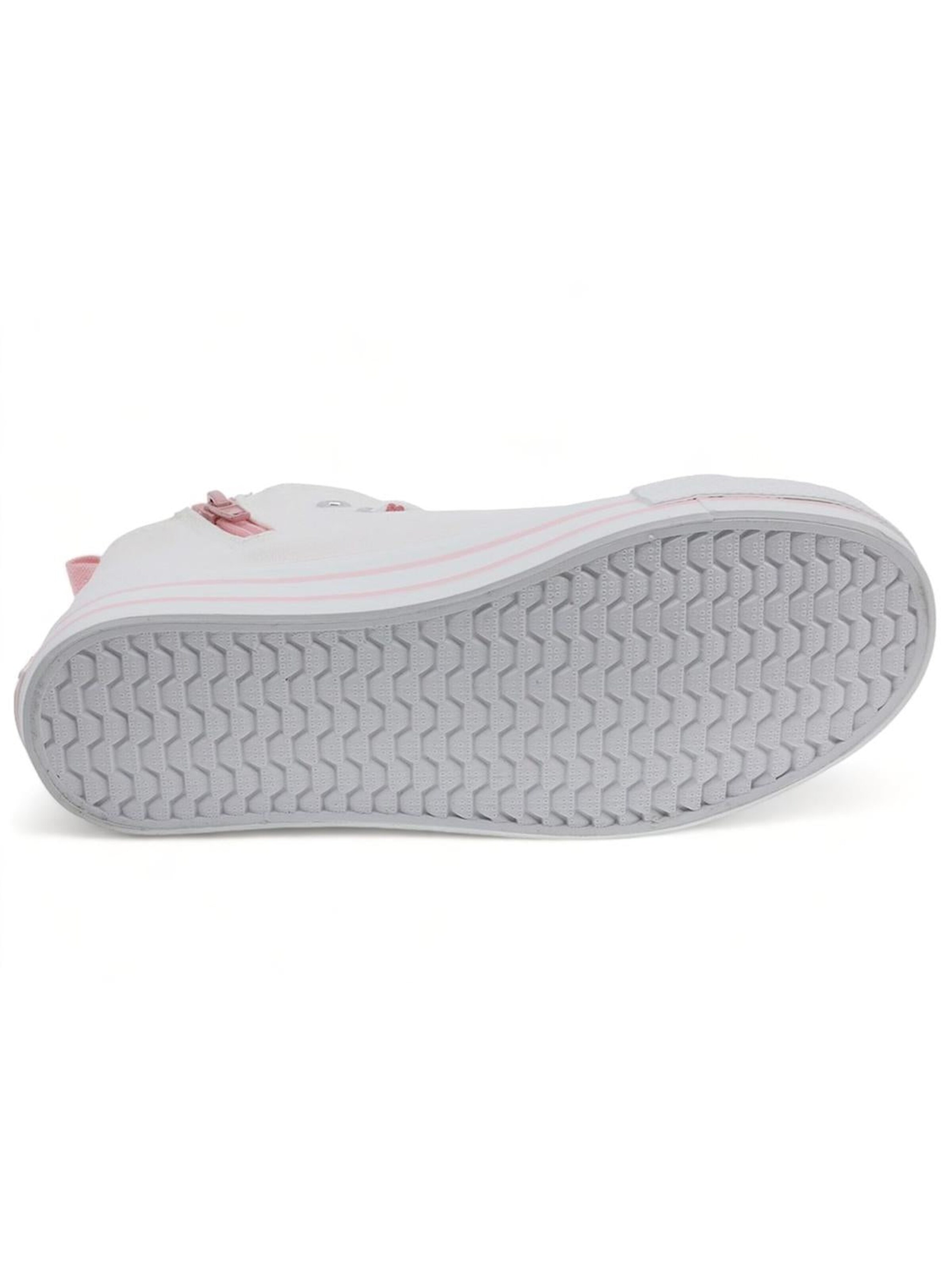 Beppi Sneakers 'Canvas Boot' in Wit