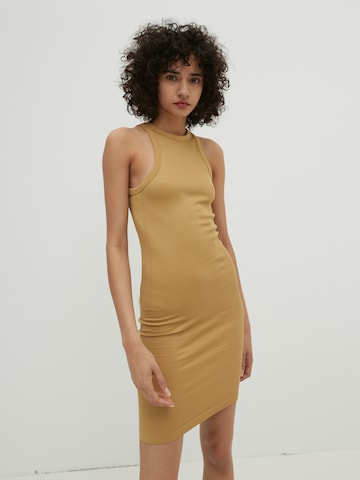 Robe 'Liv' EDITED en beige : devant