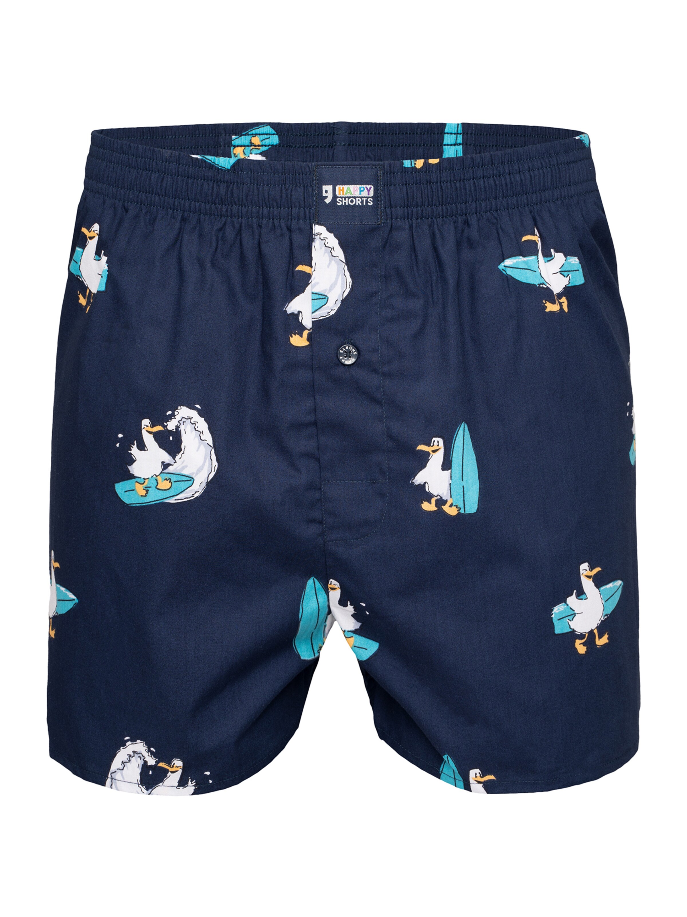 Happy Shorts Boxer shorts 'Motive' in Blue: front