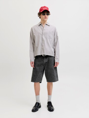 Largi Jeans 'JJIALEX JJORIGINAL' de la JACK & JONES pe gri