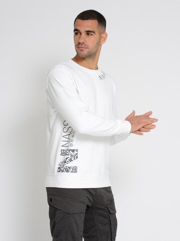 NASSAU Beach Club Sweatshirt 'NB231043' in Wit