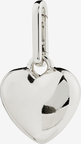PilgrimPrivjesak ' Charm Full Heart ' - srebro boja: prednji dio