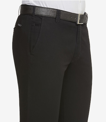 MEYER Slimfit Hose in Schwarz