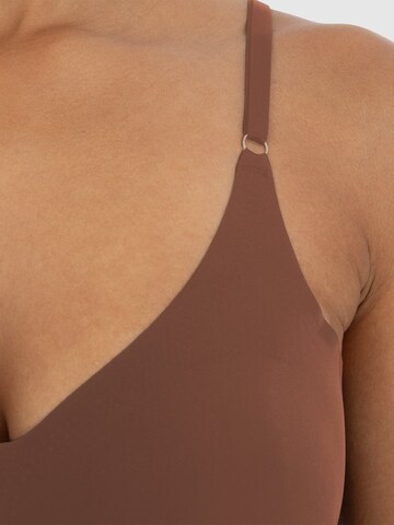 Smilodox Bralette Bra ' Nysa ' in Brown