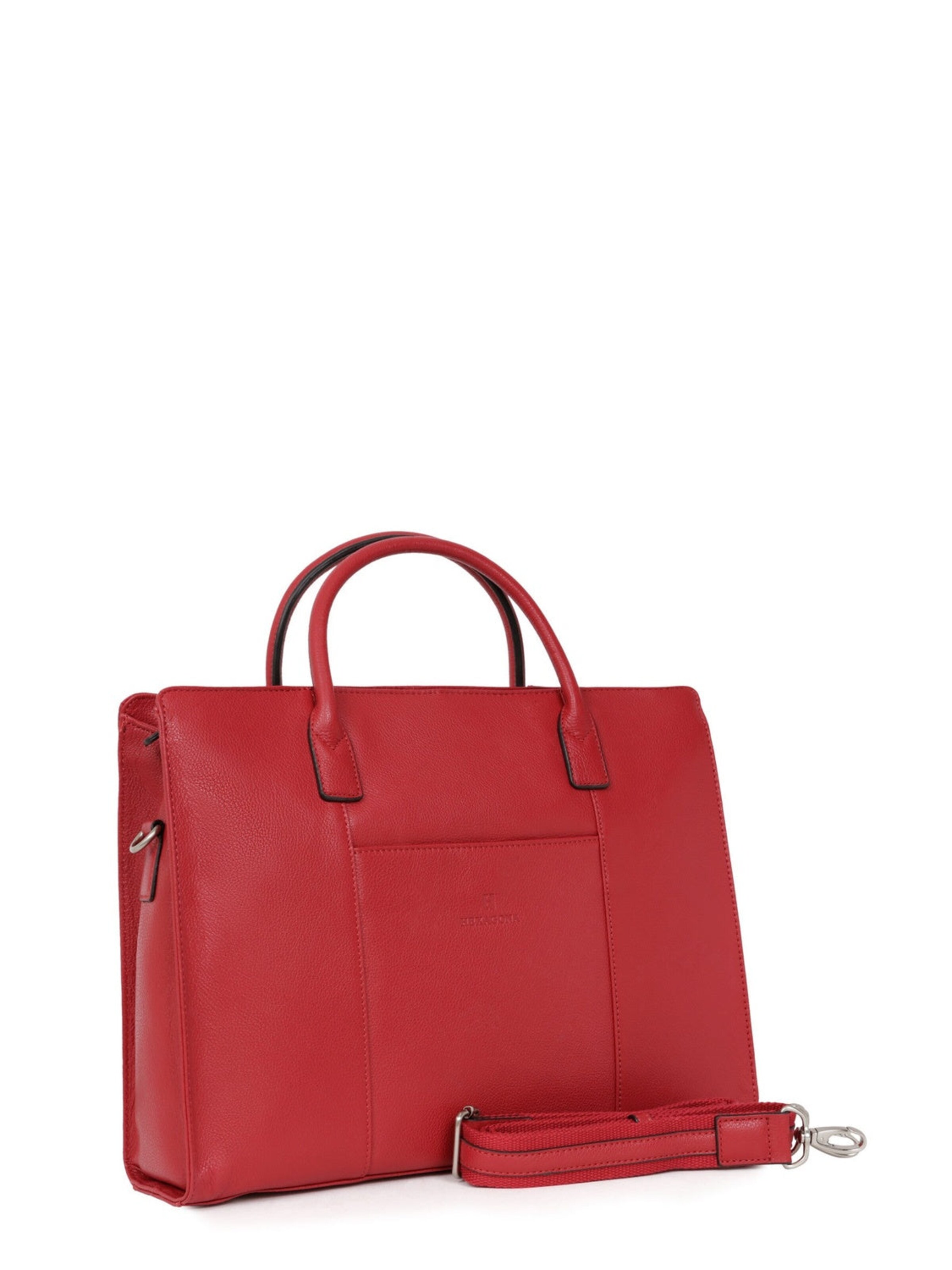 Borsa a mano 'Confort Business' di Hexagona in rosso