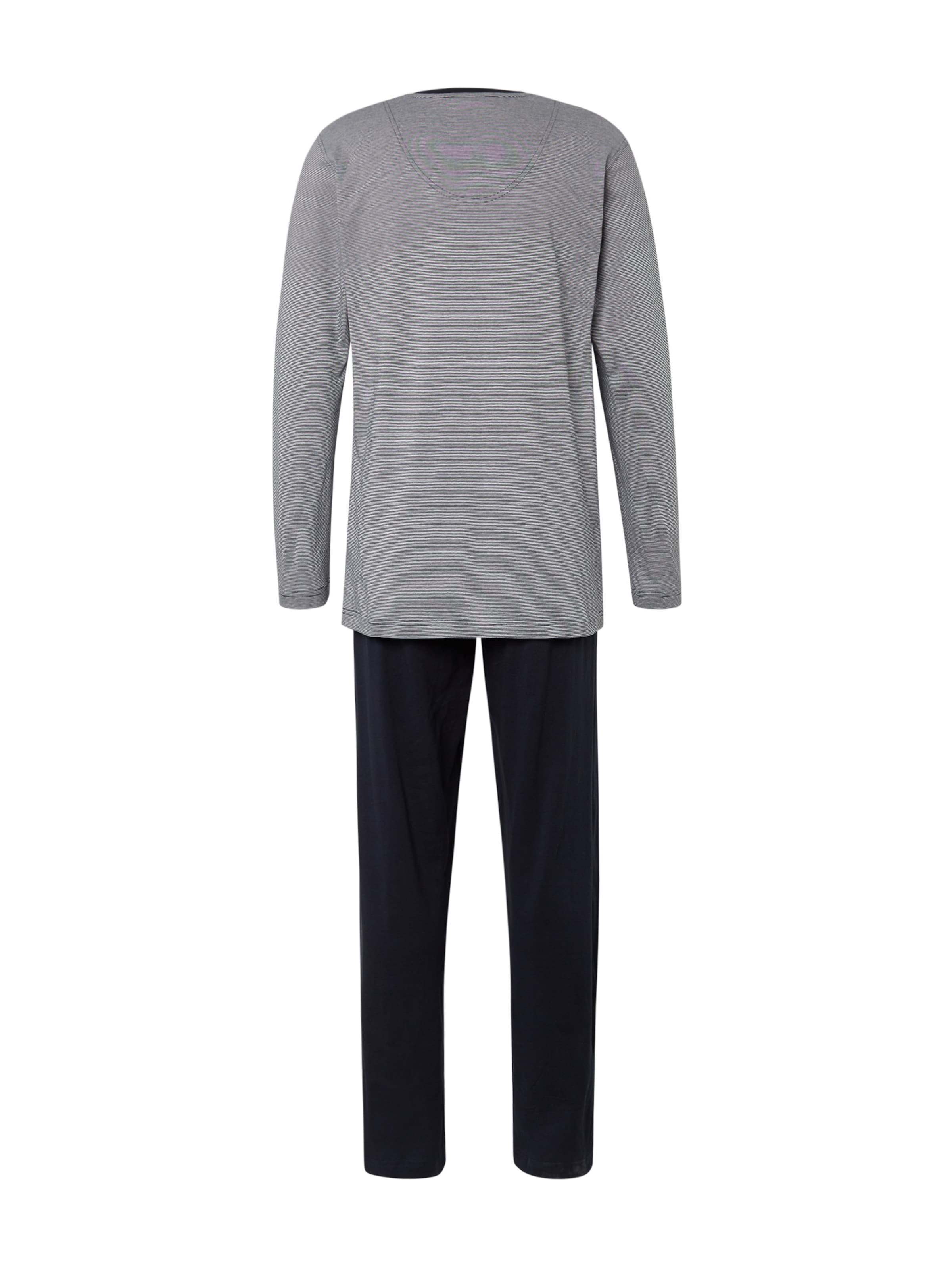TOM TAILOR Pajamas long in Blue