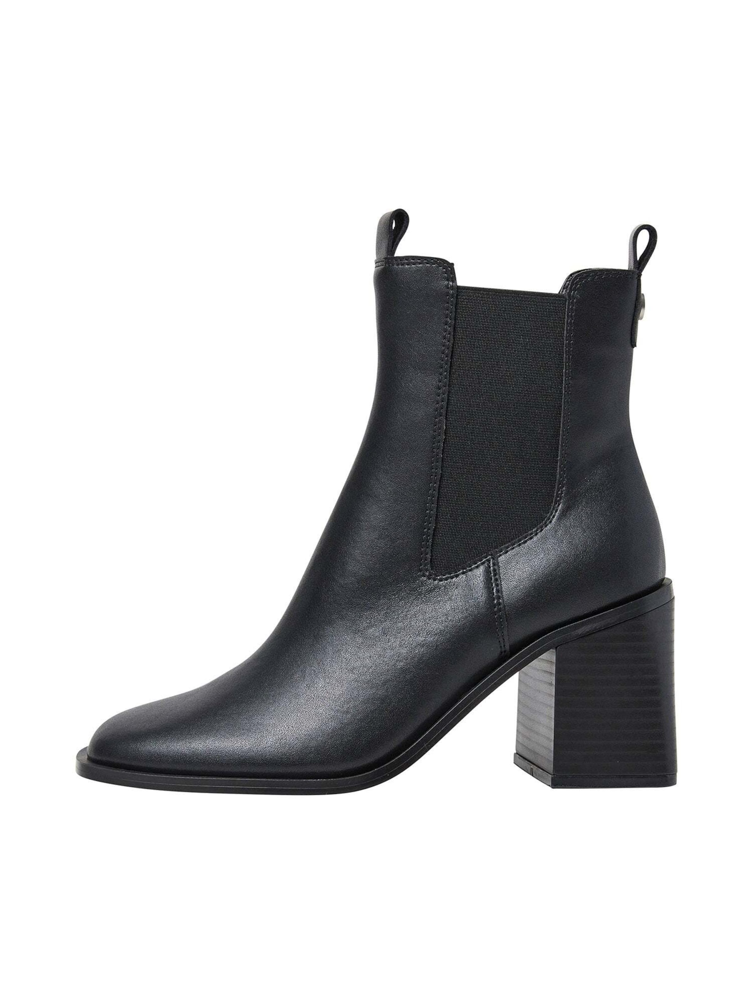 Stivale ' TWIGGY URBAN ' di Pepe Jeans in nero: frontale