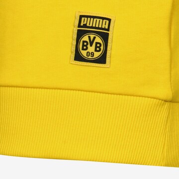 PUMA Sweatshirt 'Borussia Dortmund BVB' in Gelb