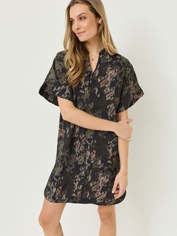 Tamaris Jurk in Bruin: voorkant