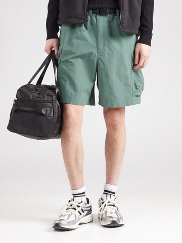 THE NORTH FACE - Loosefit Pantalón cargo en verde: frente