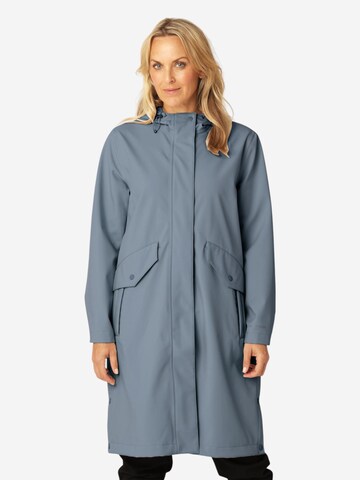 ILSE JACOBSEN Functionele jas 'Daybreak03B' in Blauw: voorkant