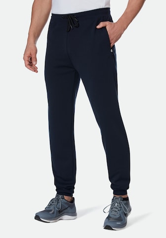 Effilé Pantalon Stooker Men en bleu : devant
