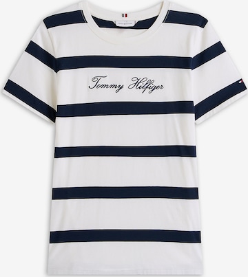 T-shirt TOMMY HILFIGER en bleu : devant