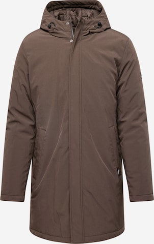 Matinique Winter Jacket 'Deston' in Brown: front