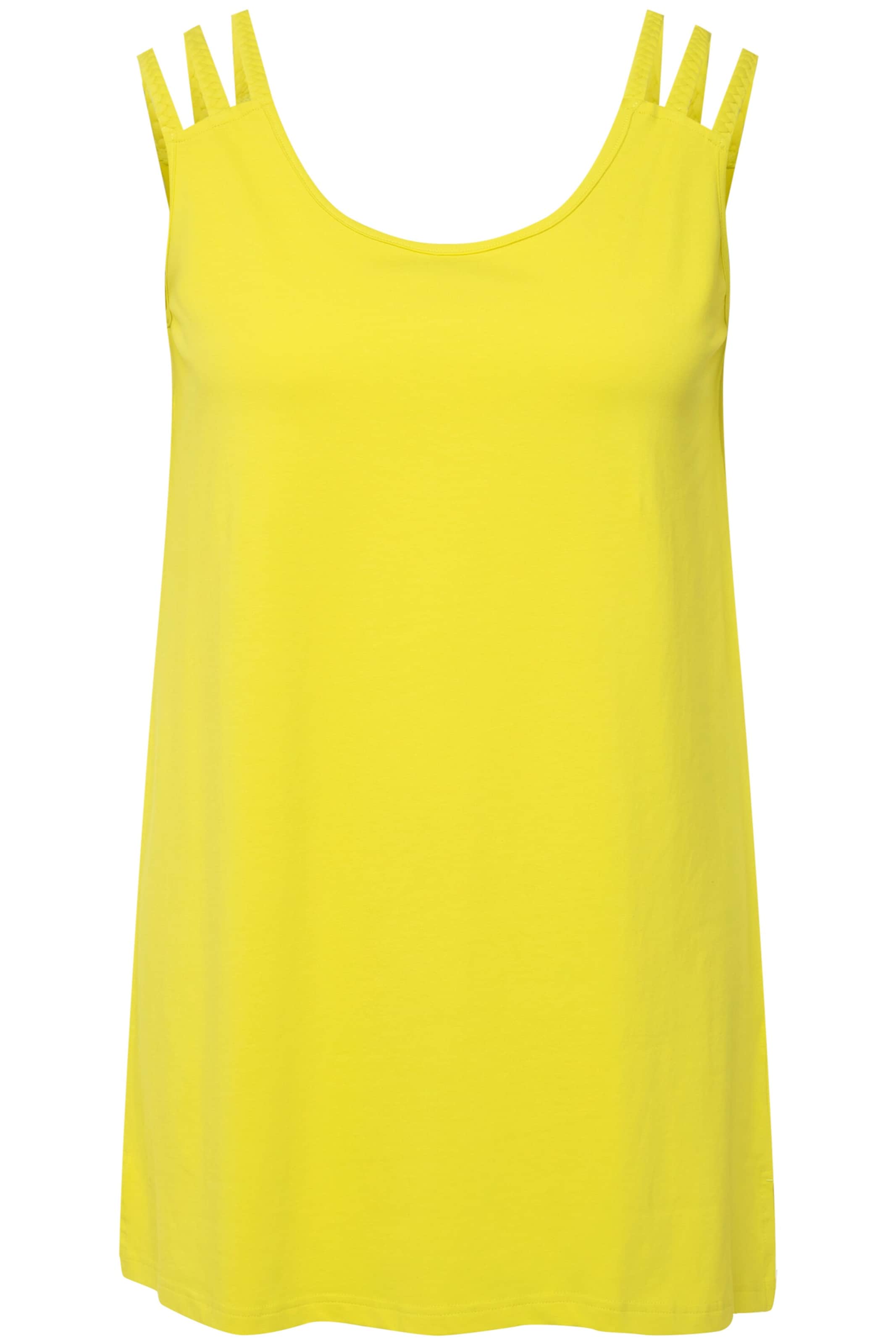 Ulla Popken Top in Yellow: front