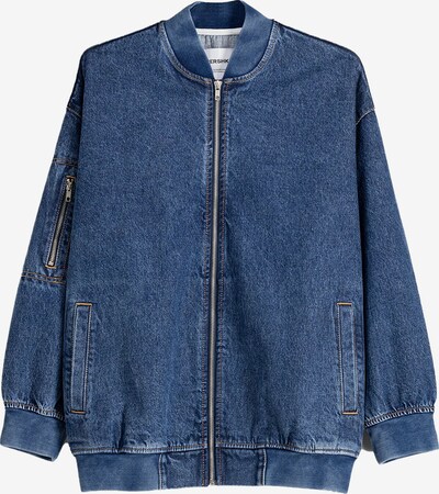 Bershka Jacke in blue denim, Produktansicht