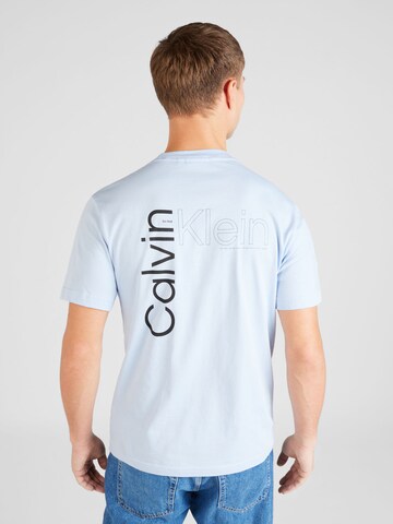 Calvin Klein - Camiseta en azul: frente