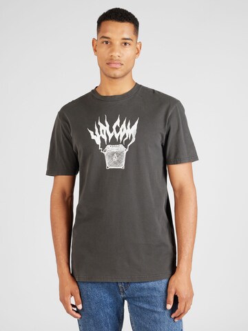Volcom T-Shirt 'AMPLIFIED STONE' in Schwarz: Vorderseite