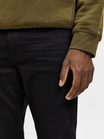 regular Jeans 'Scott' di SELECTED HOMME in nero