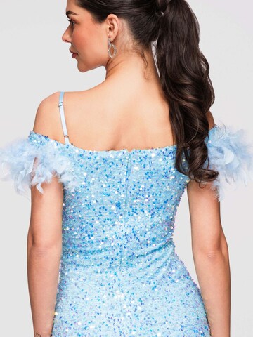 Robe de soirée Ombre en bleu