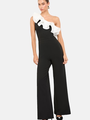 Tuta jumpsuit di Lipsy in nero: frontale