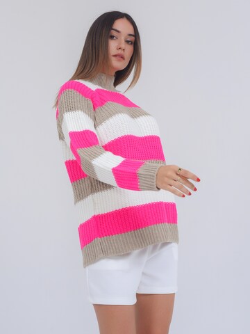 FRESHLIONS Sweater 'Ebba ' in Mixed colors