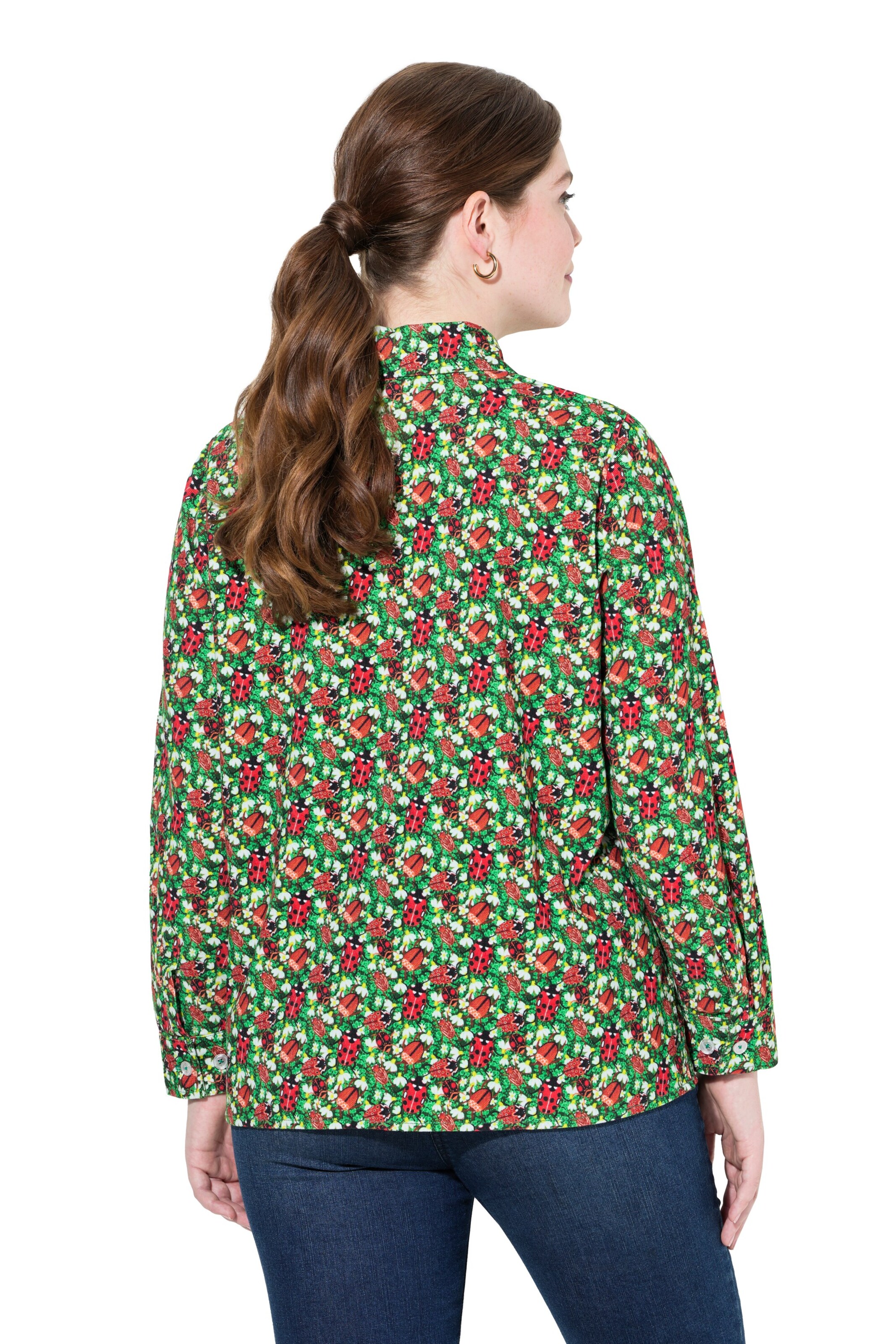 Ulla Popken Bluse in Grün