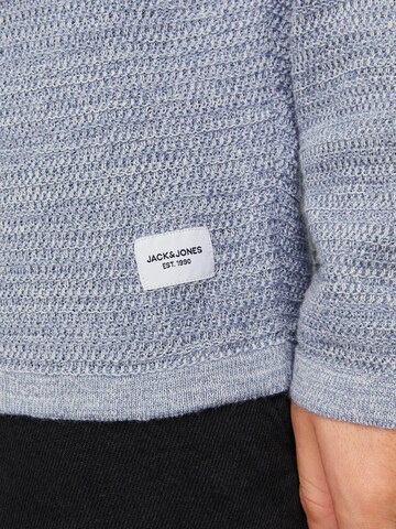 JACK & JONES Sweter 'Greg' w kolorze niebieski