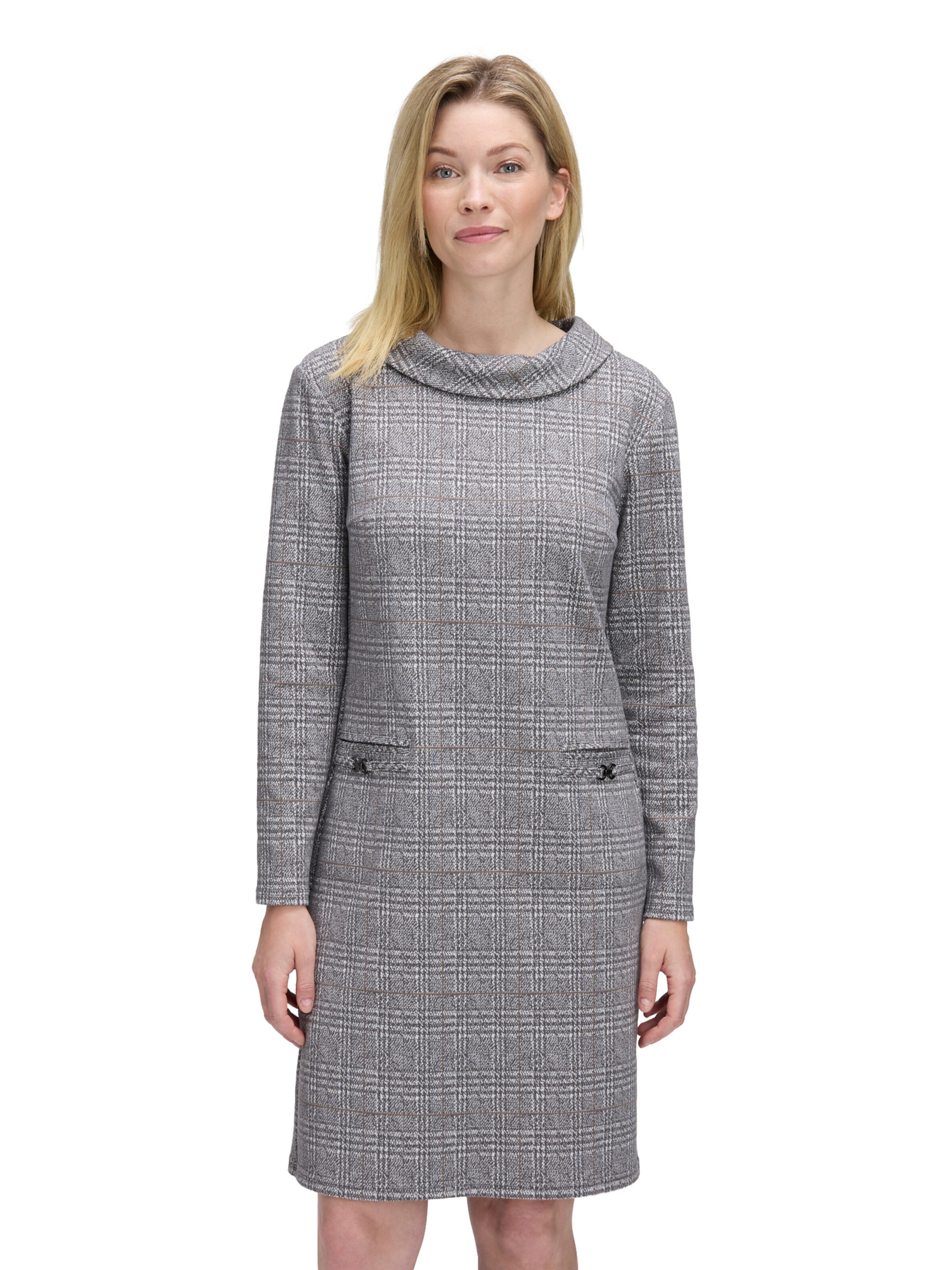 Robe Betty Barclay en gris : devant