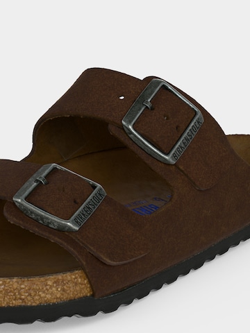 BIRKENSTOCK Nizki natikači 'Arizona' | rjava barva
