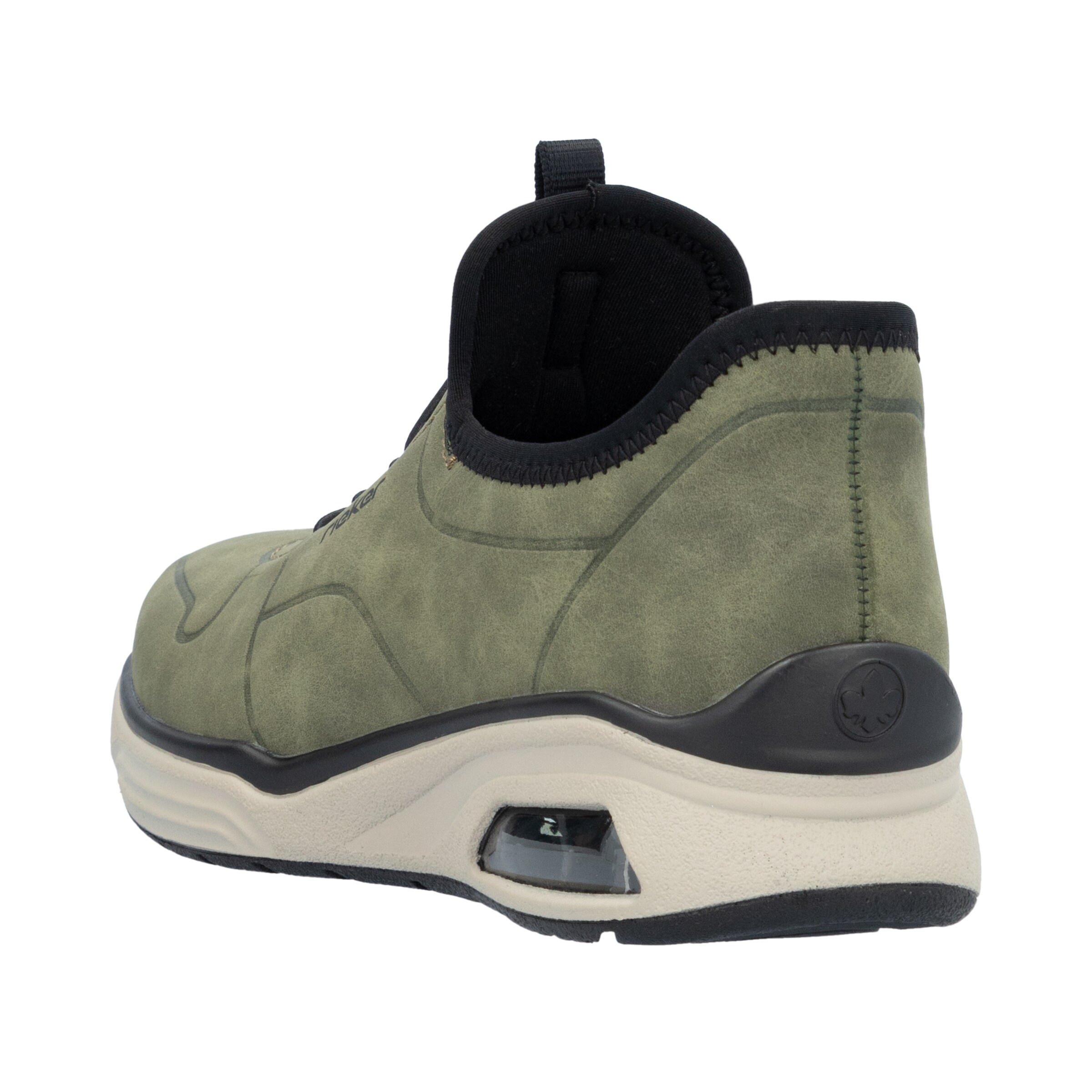Chaussure de sport à lacets Rieker en vert