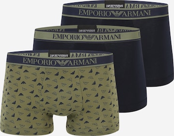 Boxer di Emporio Armani in blu: frontale