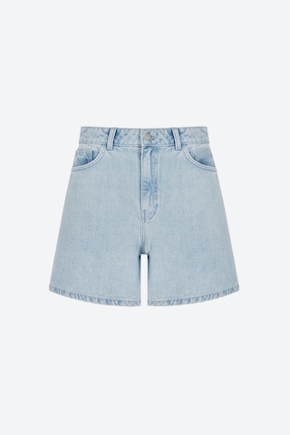 Aligne Regular Shorts 'Farrow' in Blau: predná strana