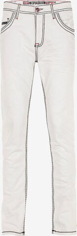 CIPO & BAXX Regular Jeans 'Ivor' in Wit: voorkant