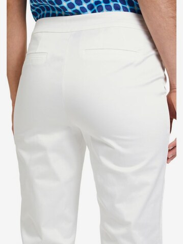 regular Pantaloni con piega frontale di Betty Barclay in bianco