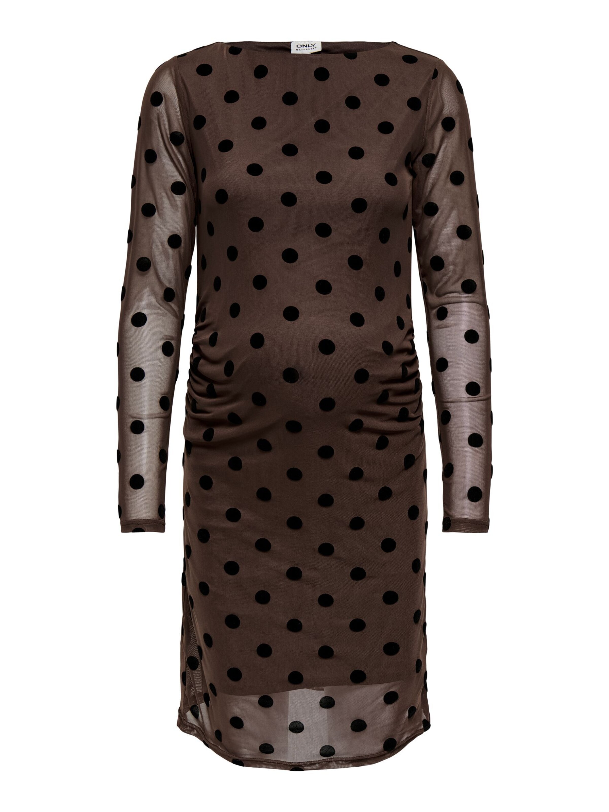 Abito 'OLMLaguna' di Only Maternity in marrone: frontale