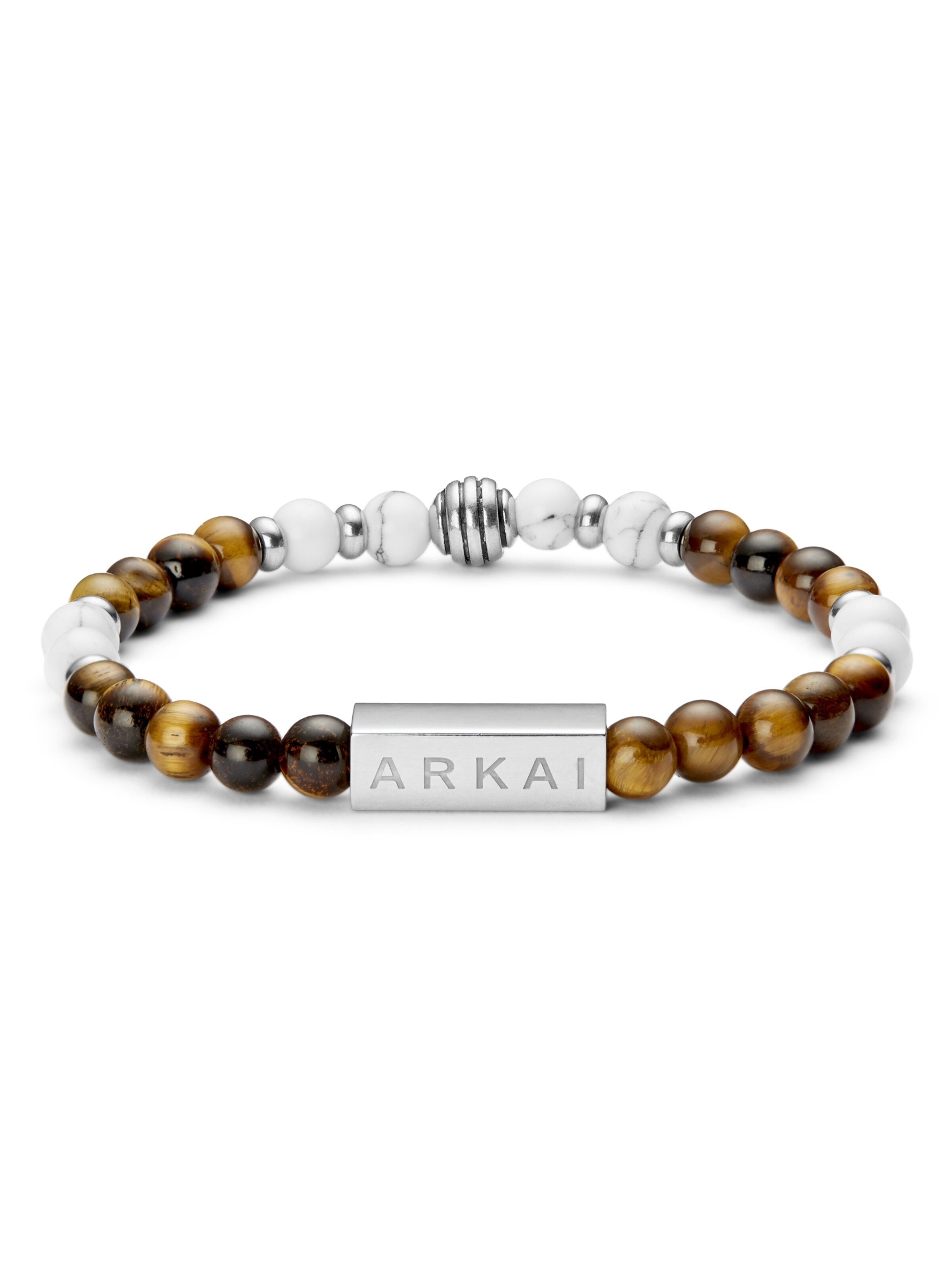 Arkai Bracelet 'Roas' in Brown: front