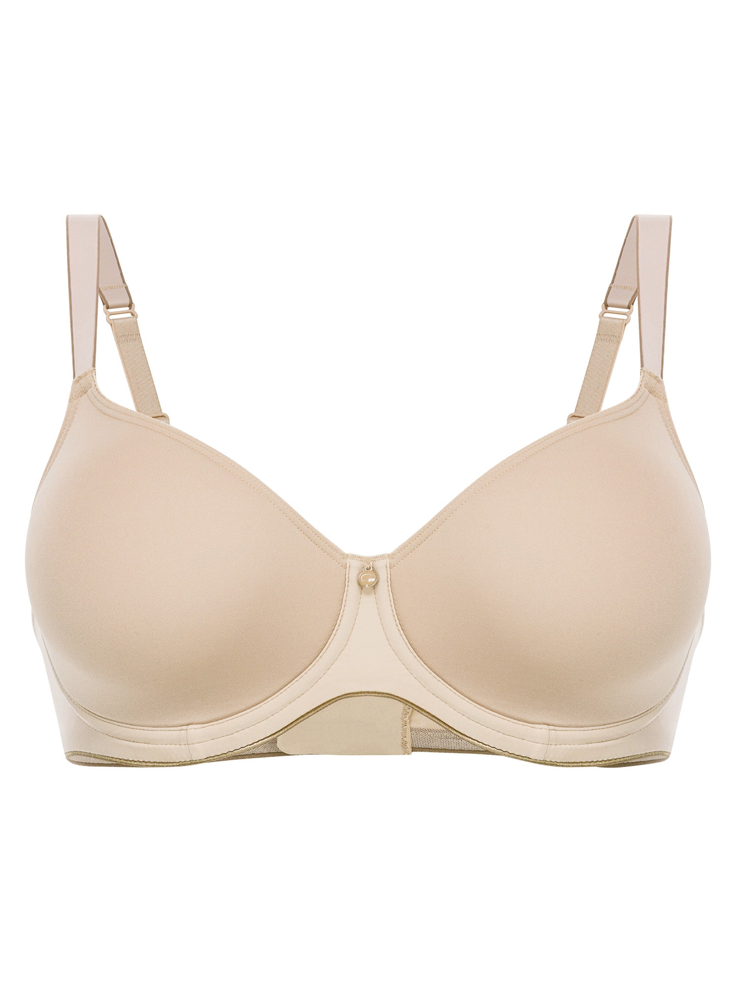 Conturelle T-shirt Bra 'Pure Feeling' in Beige: front