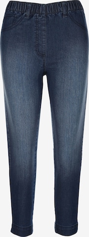 MIAMODA Regular Pants in Blue: front