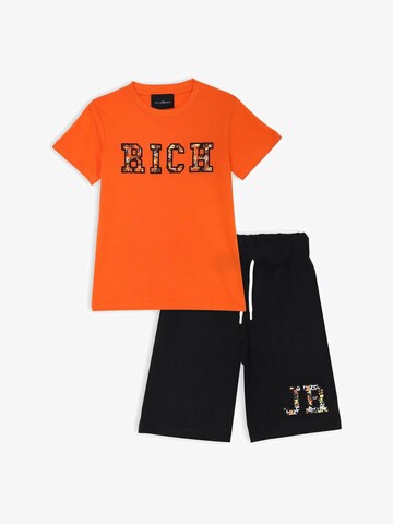 John Richmond Set 'Beach Party' in Orange: front