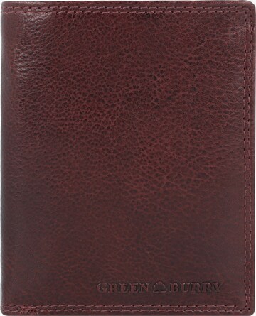 GREENBURRY Wallet in Brown: front