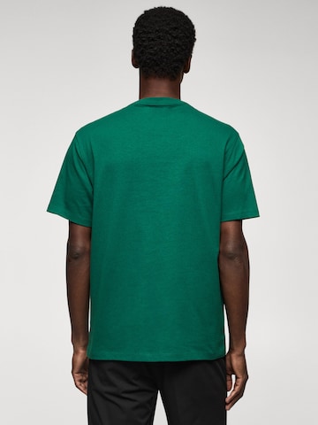 MANGO MAN Bluser & t-shirts 'MOLINA' i grøn