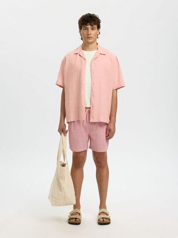 SELECTED - Camiseta 'Bet' en blanco