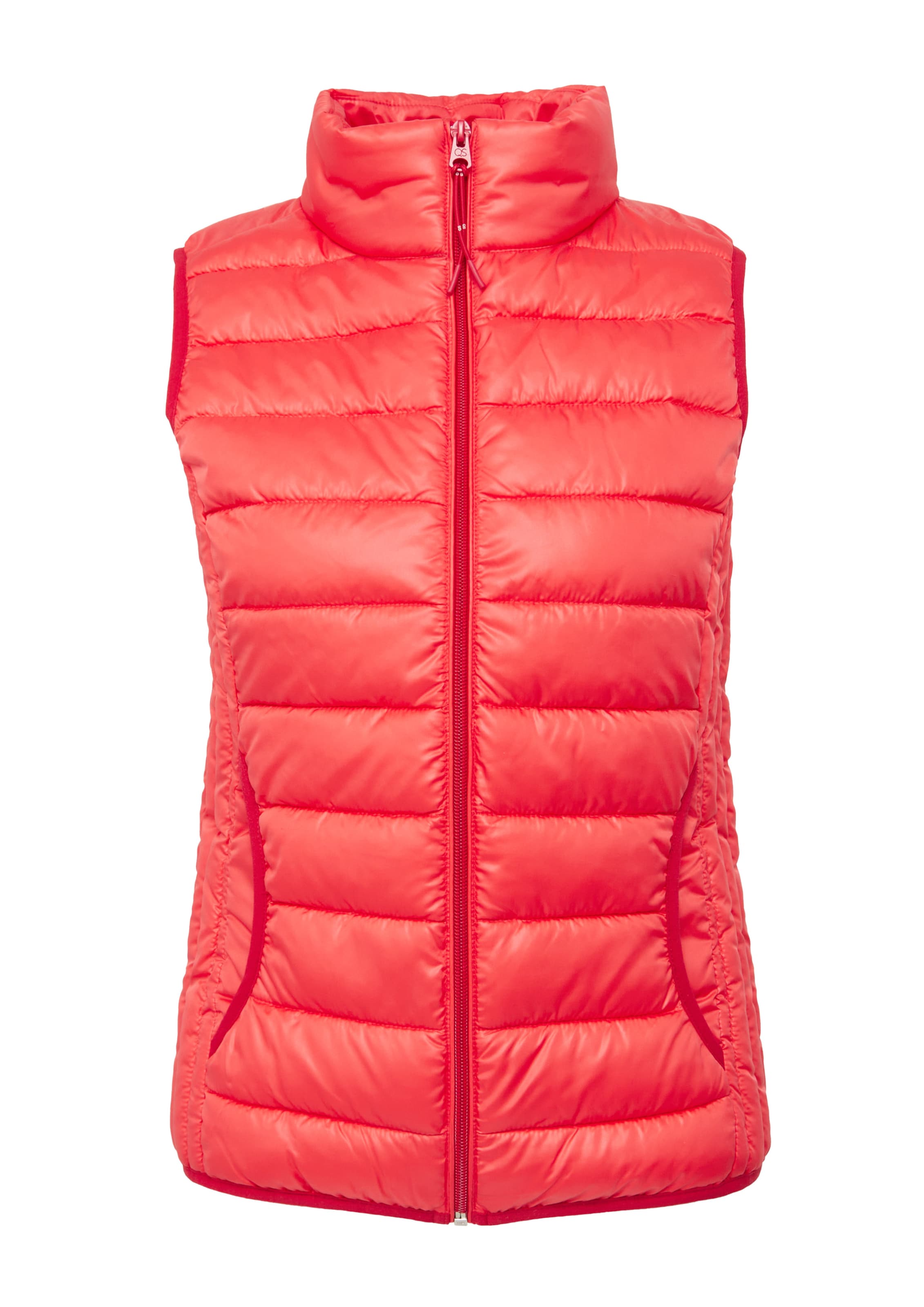 Gilet QS en rouge : devant