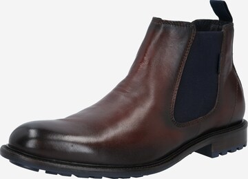 bugatti Chelsea boots 'Bonifacio' i brun: framsida